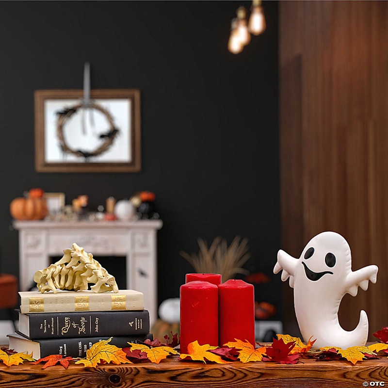 National Tree Company 9 in. Halloween Happy Ghost Tabletop Dcor