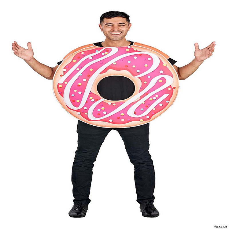 Pink Donut Adult Costume  One Size