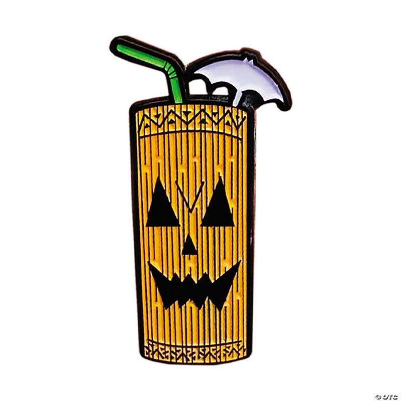 1 1/2 Summerween Tiki Mug Full-Color Enamel Pin