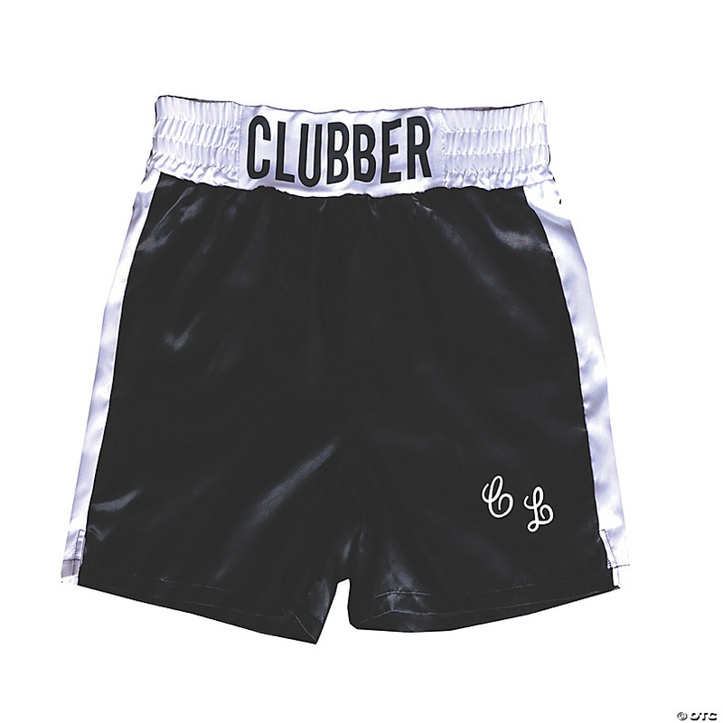 Adults Rocky III Clubber Lang Boxing Trunks Costume