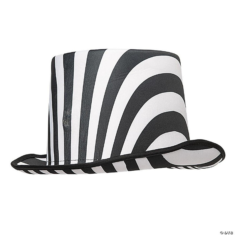 Gothic Top Hat Adult Costume Accessory