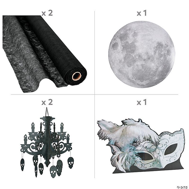 Haunted Masquerade Grand Decorating Kit - 11 Pc.
