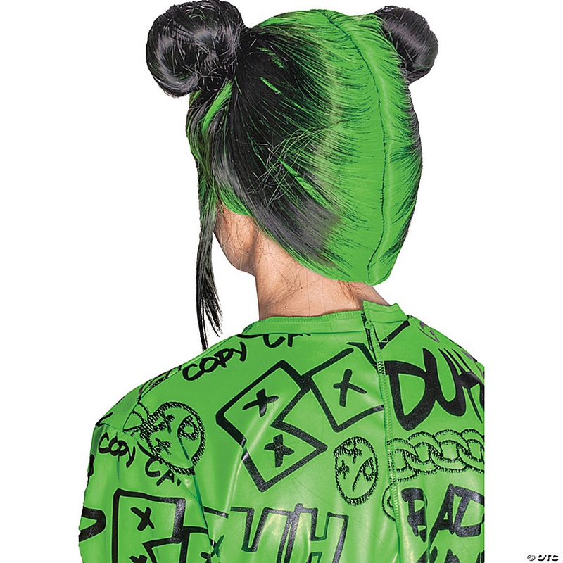 Kids Billie Eilish Double Bun Wig