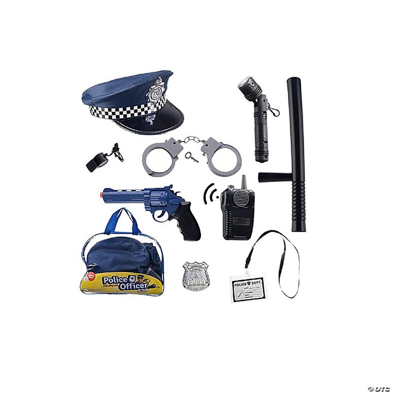POLICE DRESS UP TOY SET