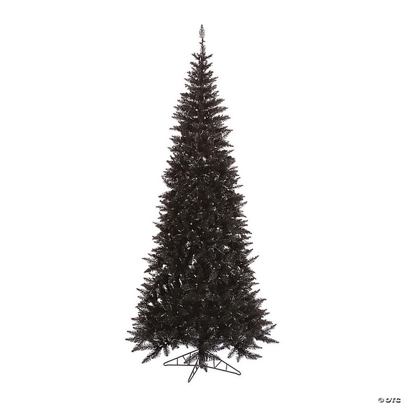 Vickerman 7.5' Black Fir Christmas Tree - Unlit