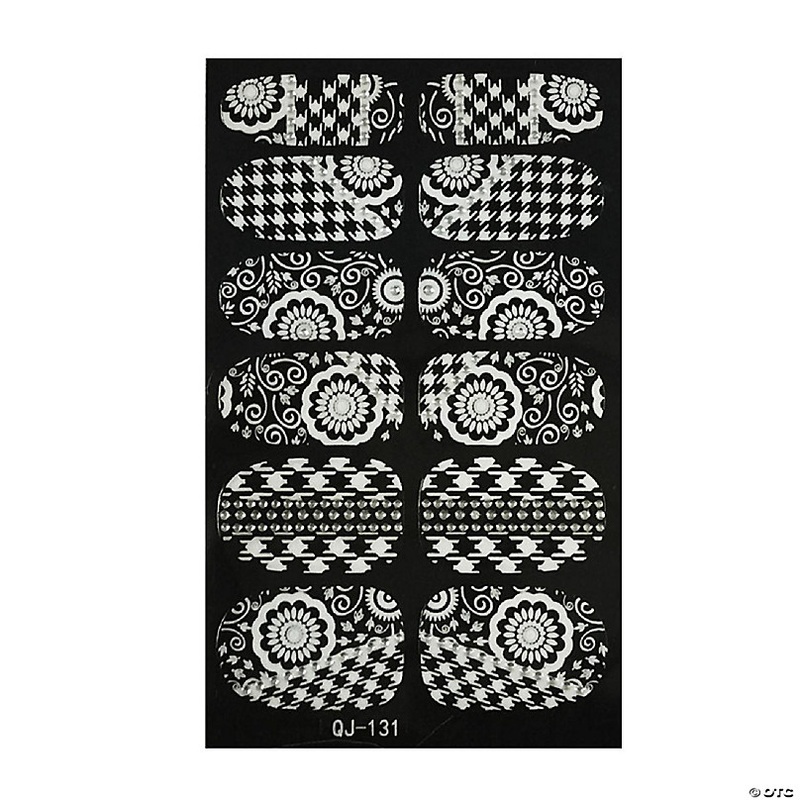 Wrapables Fashion Nail Art Nail Foils Nail Strips Nail Wraps, Bohemian Swirl