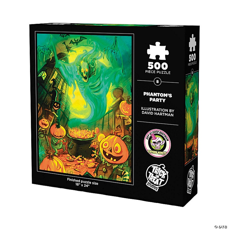 18 x 24 David Hartman's Phantom's Party Jigsaw Puzzle - 500 Pc.