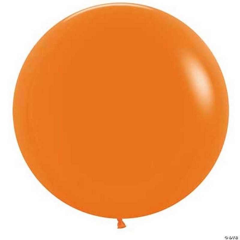 Edge Collections - 24 - Orange - Fashion Balloons