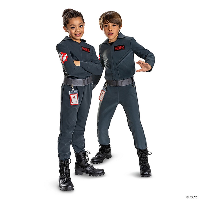Kids Classic Ghostbusters: Frozen Empire Engineer Suit Costume - XS 3T-4T