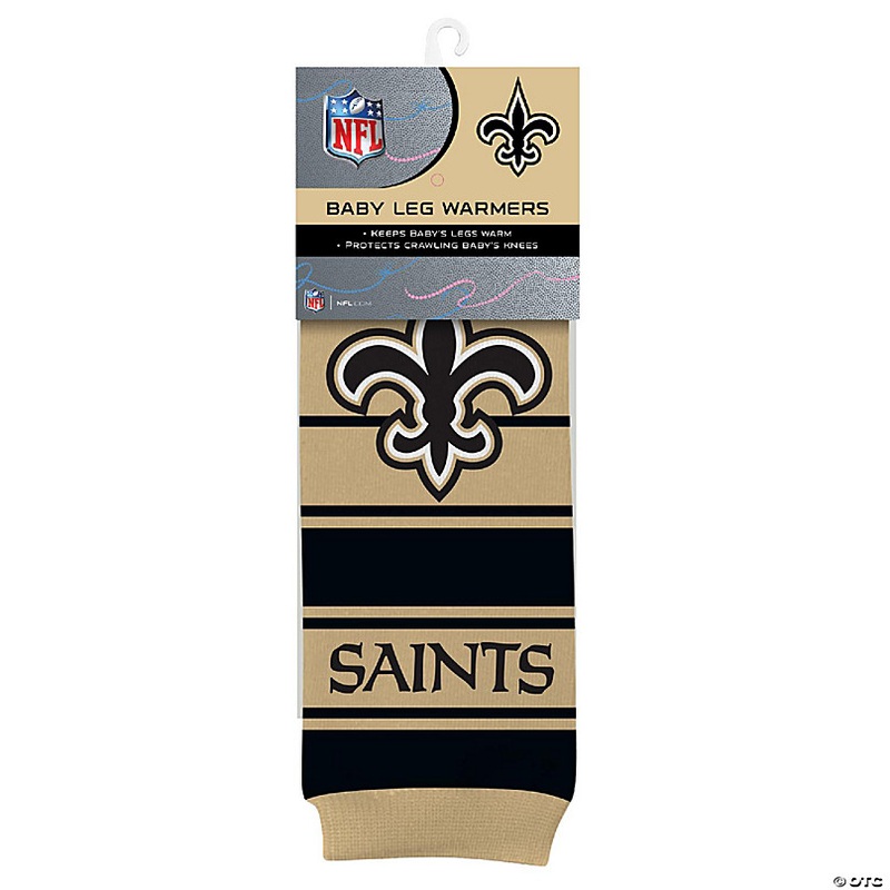 New Orleans Saints Baby Leg Warmers