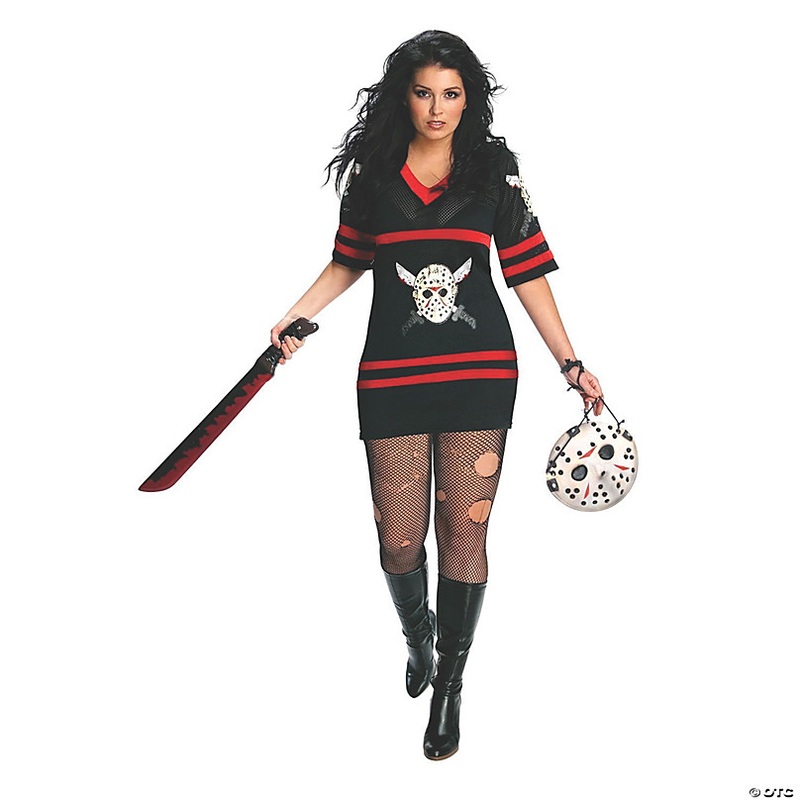 Women's Miss Sexy Voorhees Plus Size Costume - Size 14-16