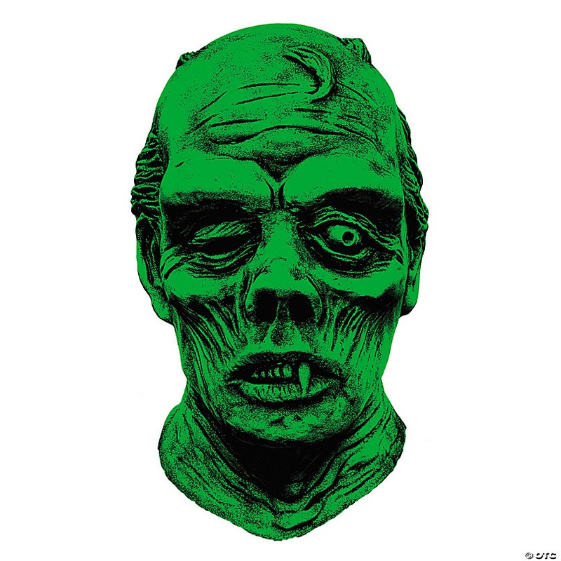 Don Post Studios Glow-in-the-Dark Glowing Ghoulies Corpse Overhead Mask - One Size