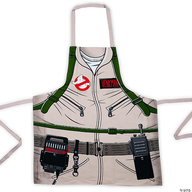 Ghostbusters Cooking Apron  Peter Venkman's Uniform Grill Apron  100% Cotton