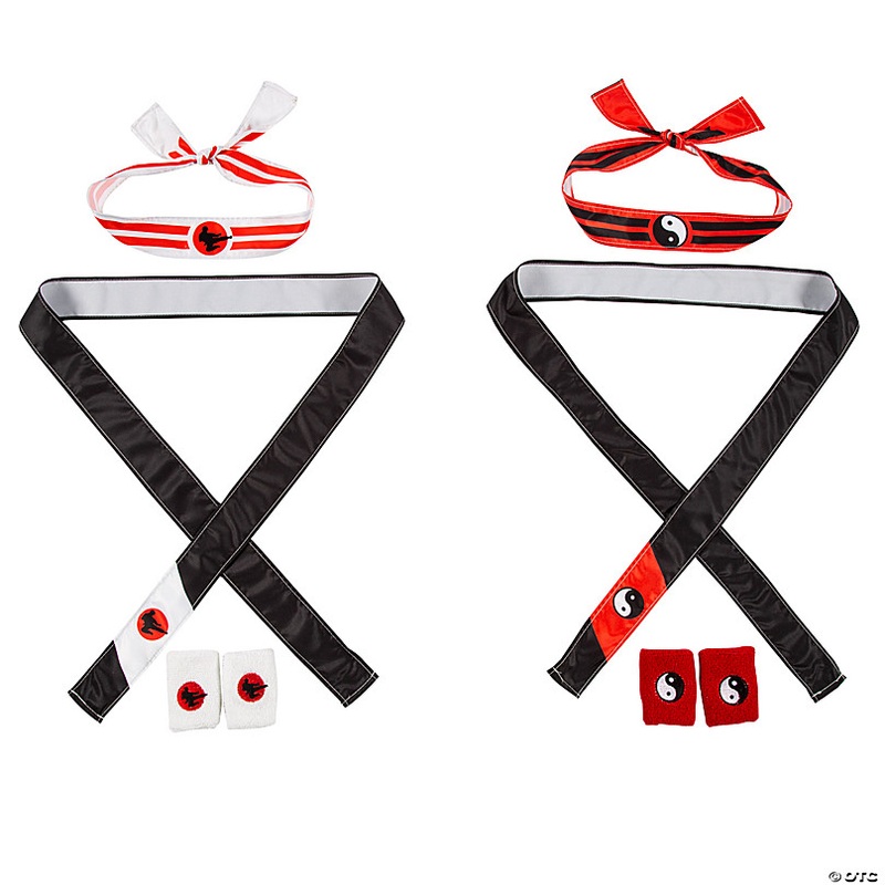 Karate Dress-Up Accessory Kit for 12 - 48 Pc.