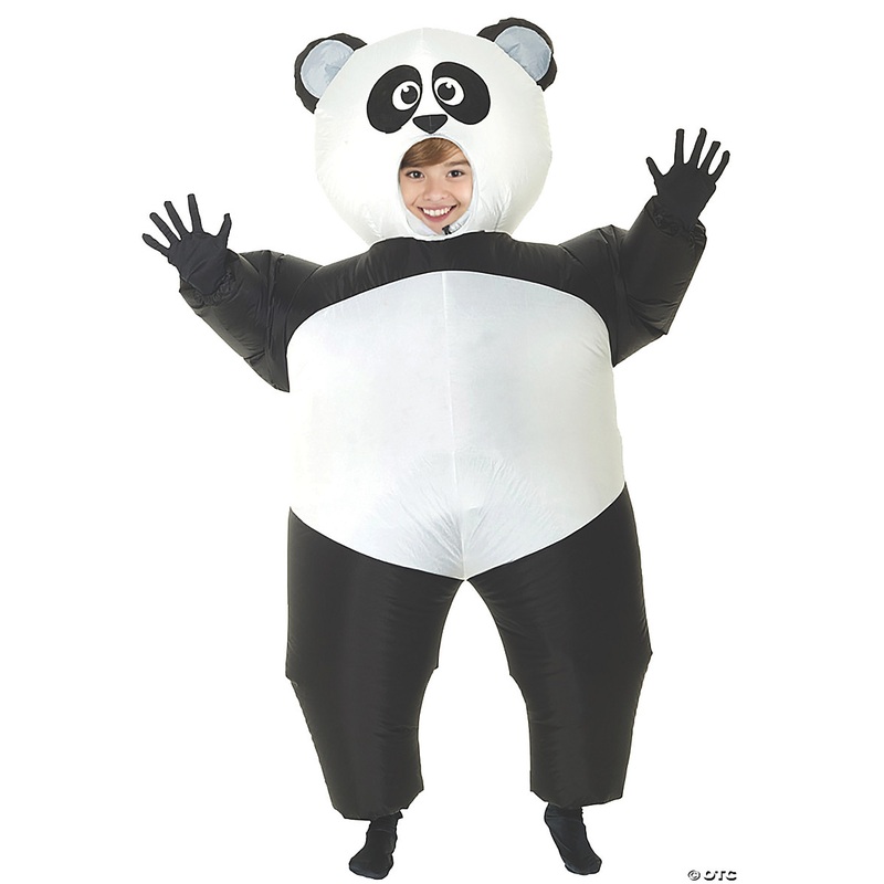 Panda Inflatable Costume Child