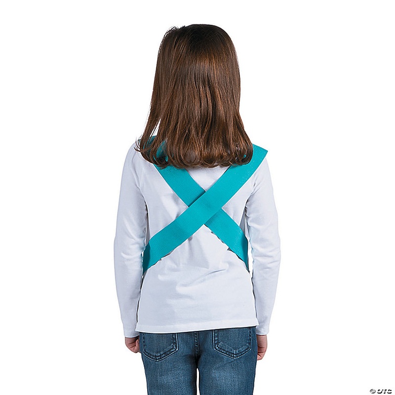 Superhero Teal & White Chest Plate Costume