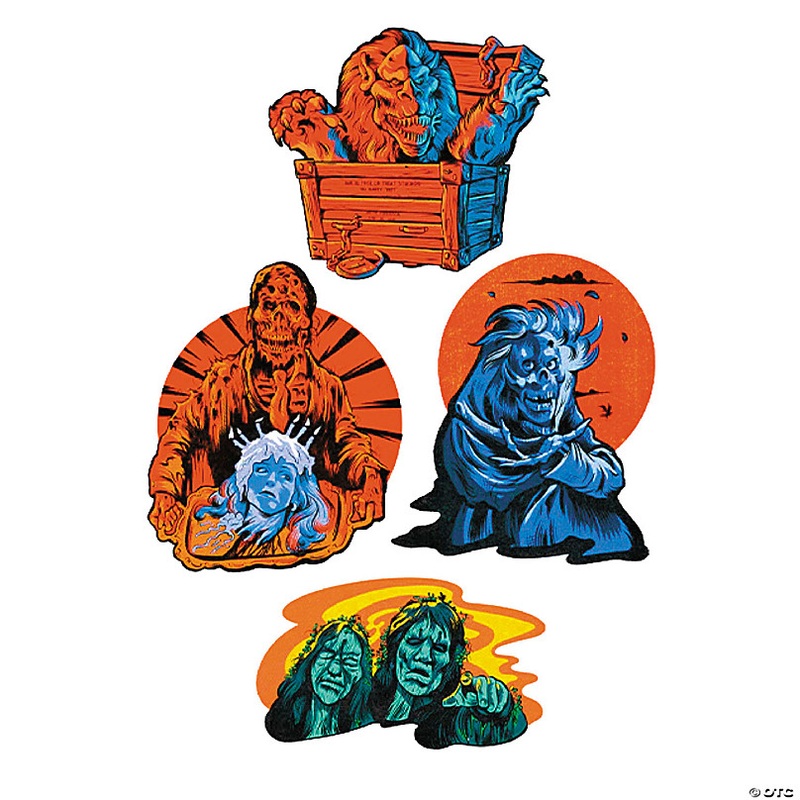 4 Pc. Creepshow Cutout Wall Decorations - Series 1