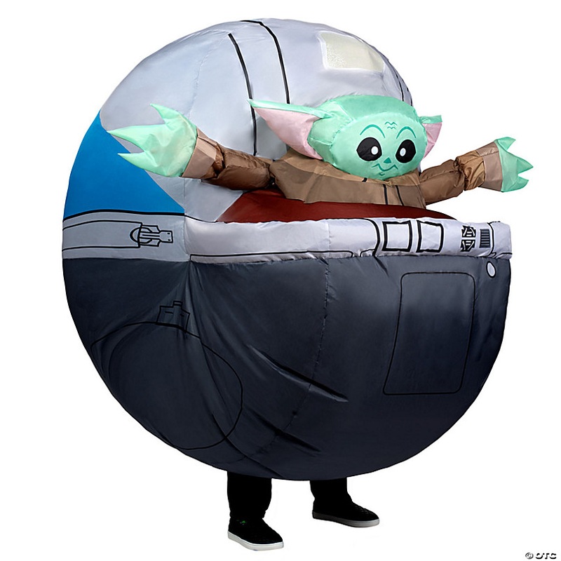 Adults Star Wars Grogu in Pram Inflatable Costume