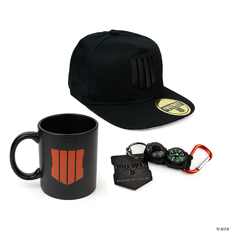 Call of Duty Black Ops 4 Gift Set  Logo Snapback Cap  Compass