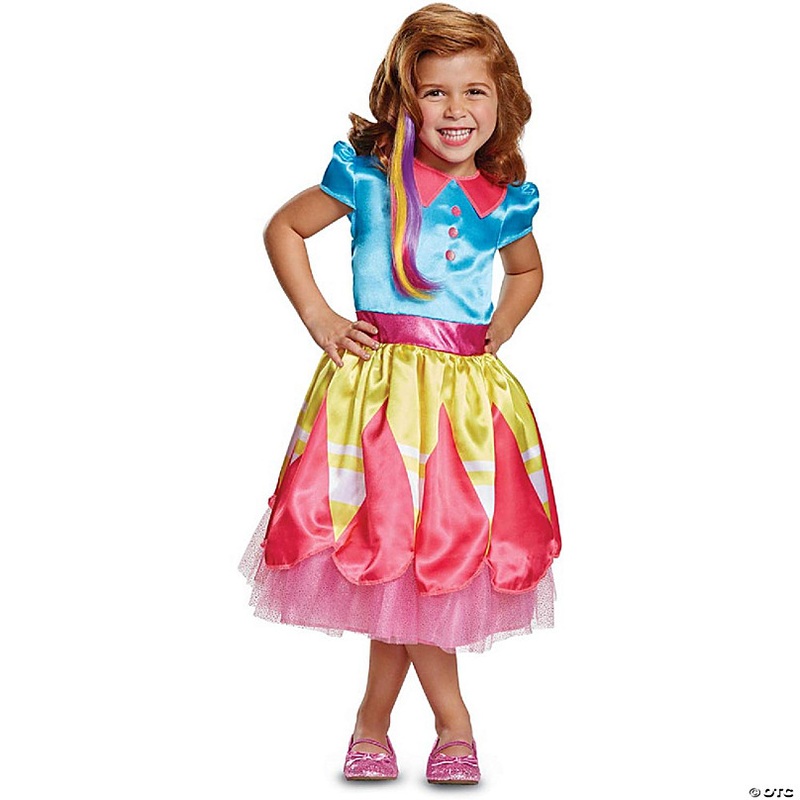 Disguise Sunny Classic Toddler Child Costume, (Size Medium 3T-4T)