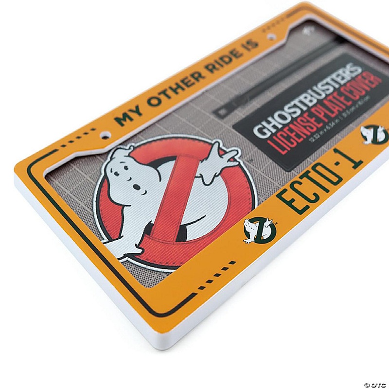Ghostbusters ECTO-1 License Plate Frame For Cars  Ghostbusters Collectible