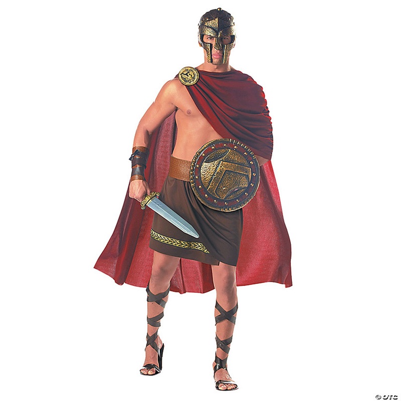 Men's Spartan Warrior Costume - Extra Large