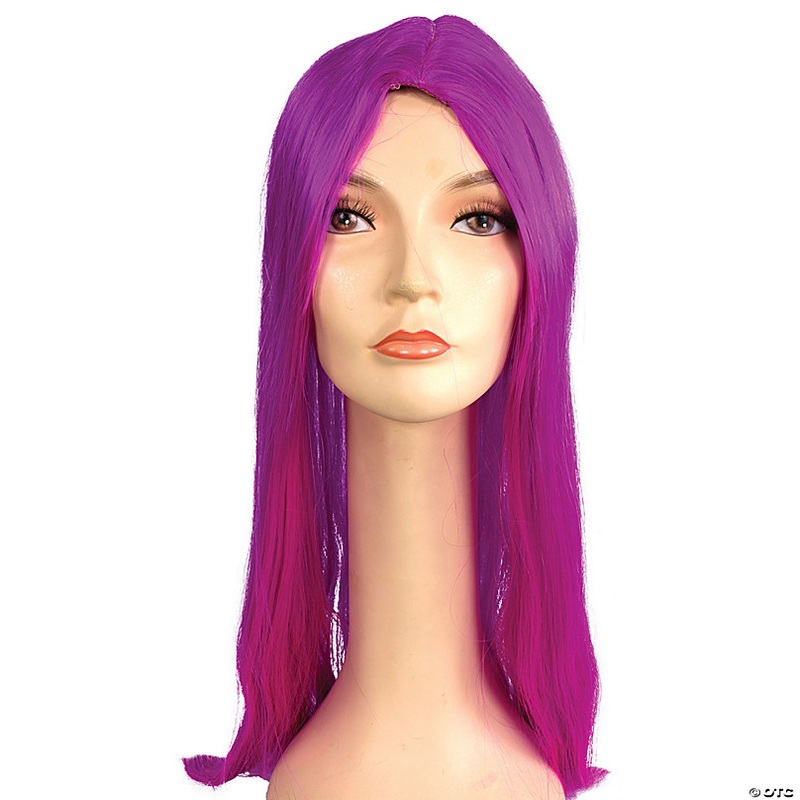 Women's Straight Long Wig B304A Fuschia