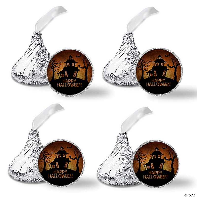 AmandaCreation Spooky Haunted House Kiss Stickers 324pcs.