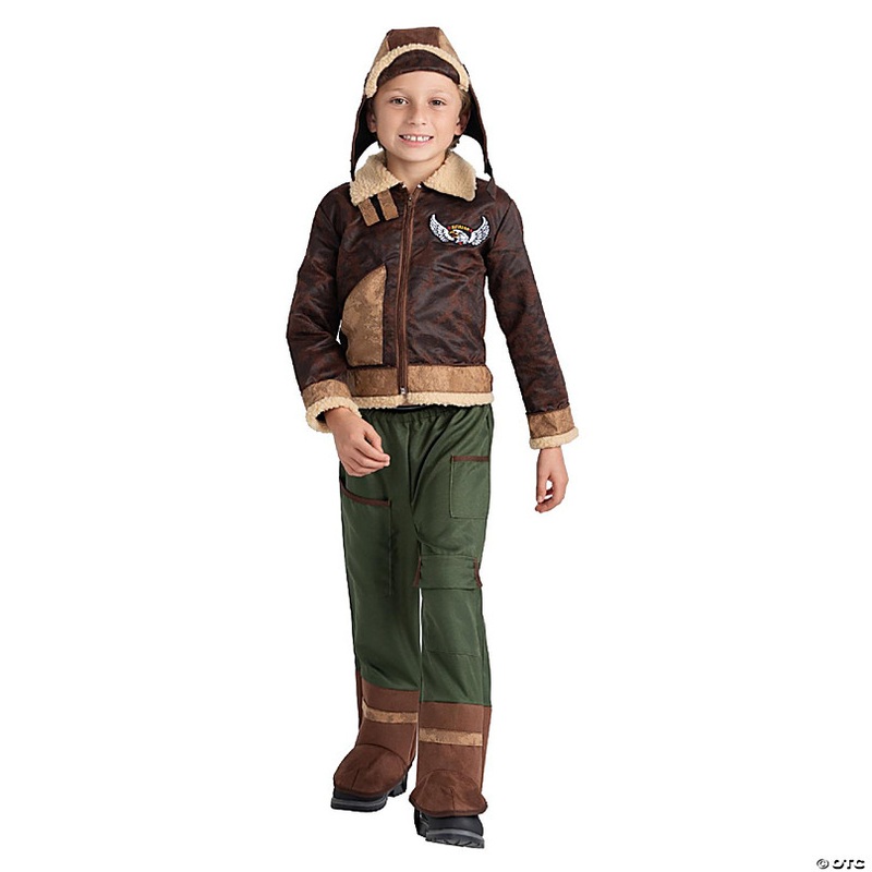 Aviator Costume Kids Size L