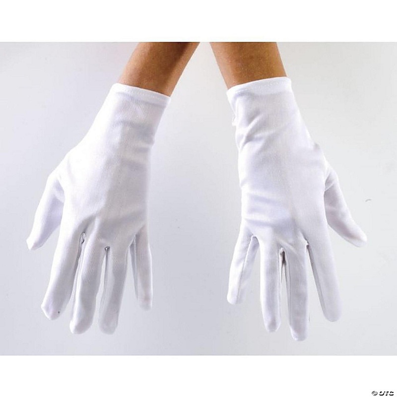 Fun World Classy White Gloves