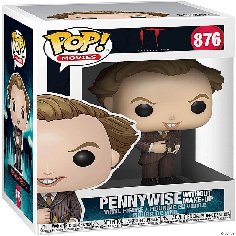 IT Chapter 2 Funko POP Vinyl Figure  Pennywise Without MakeUp