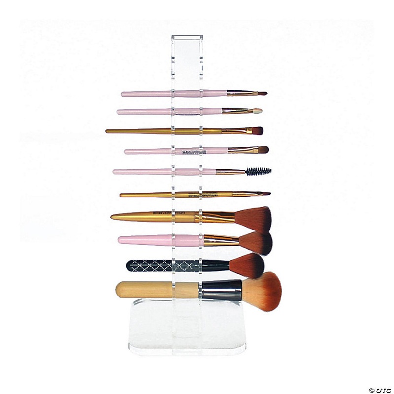 OnDisplay Acrylic Cosmetic Brush Organization Tower