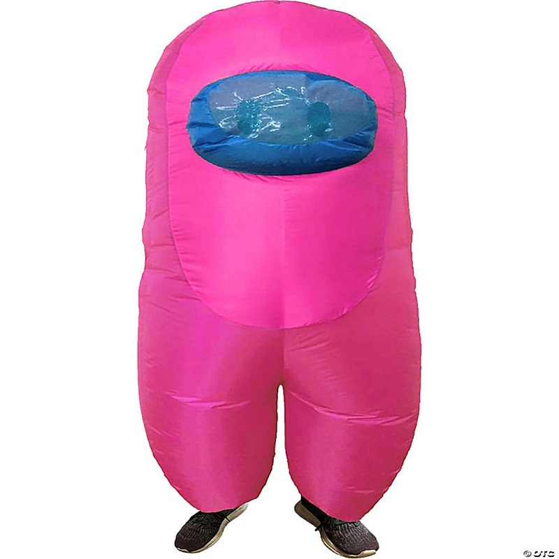 P i n k   I m p o s t e r   I n f l a t a b l e   A d u l t   C o s t u m e     S t a n d a r d