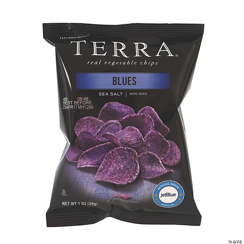 Terra Real Vegetable Chips Blue - 24 Pieces