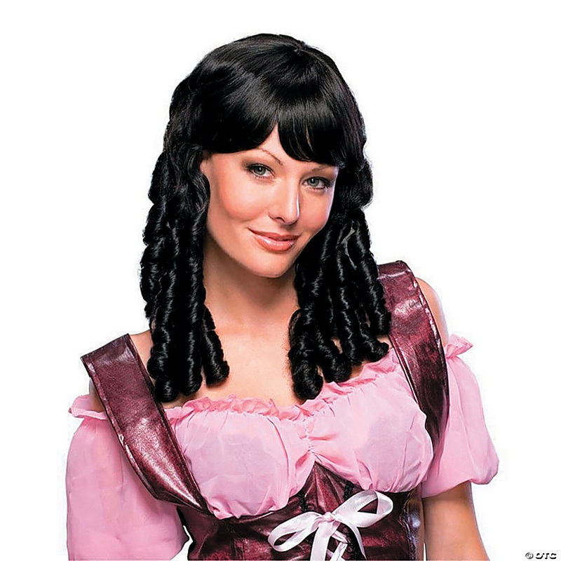 Women's Baby Doll Black Wig
