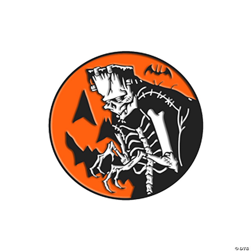 1 1/2 Toxictoons Pumpkinstein Full-Color Enamel Pin