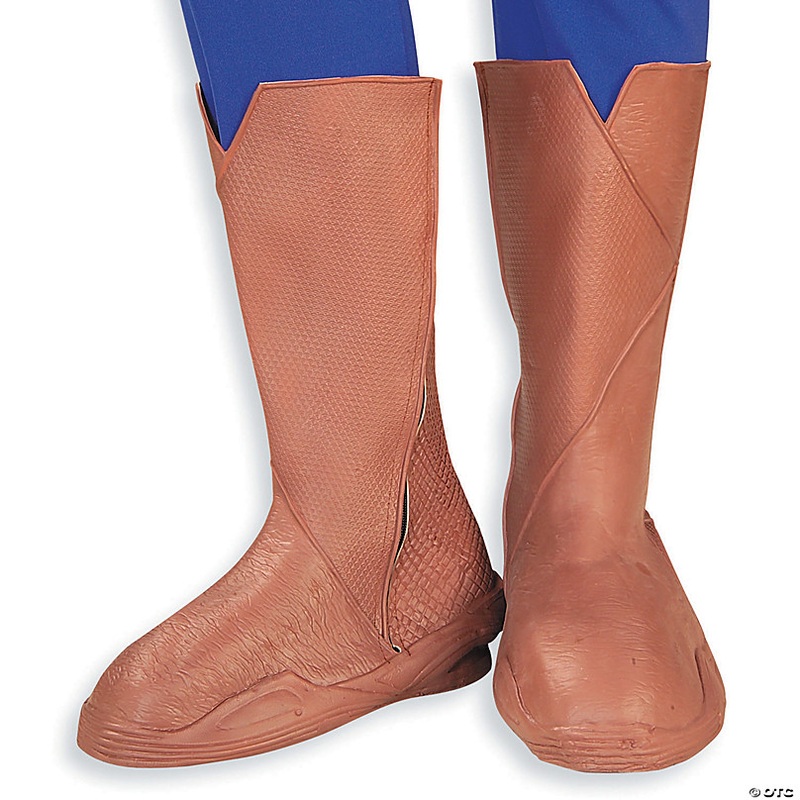 Adults Superman Deluxe Boot Tops