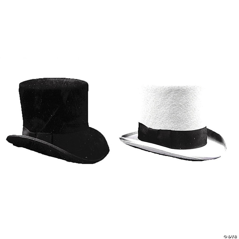 Black Tall Hat - Medium