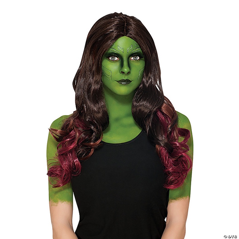 Guardians of the Galaxy Gamora Wig