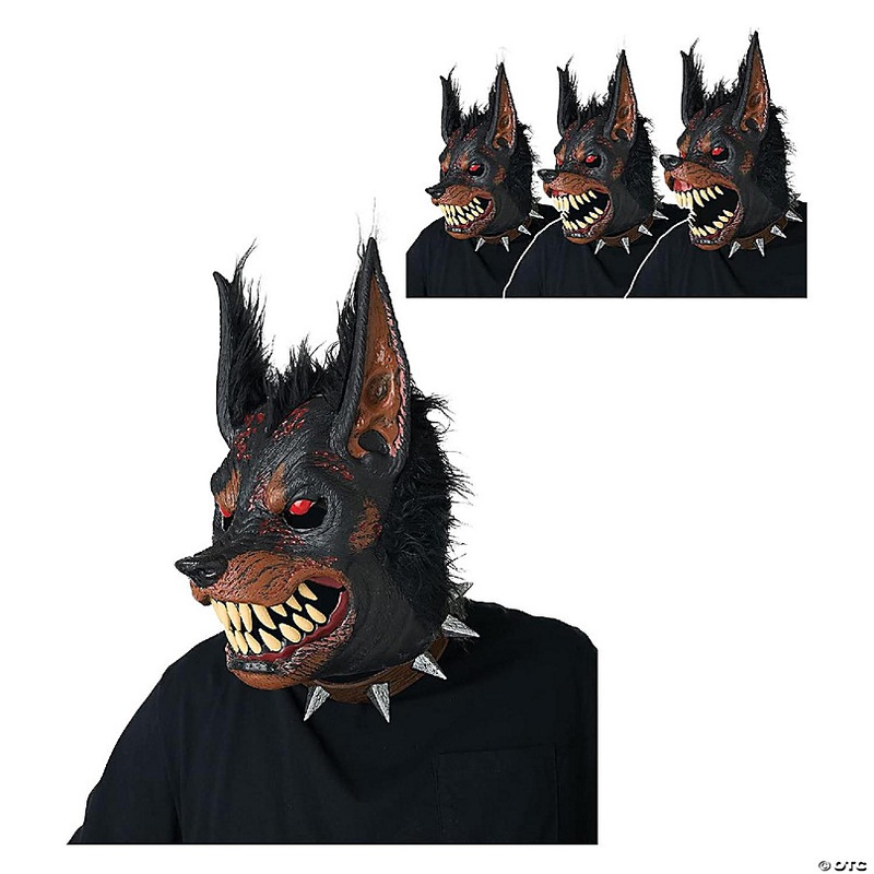 Hell Hound Ani-Motion Adult Costume Mask