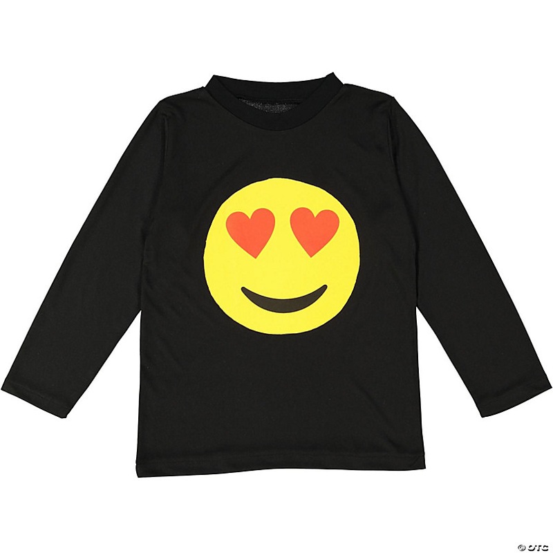 Smiling Heart Emoji T-Shirt - Adults L