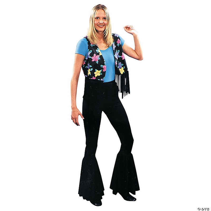 Womens 70s Bell Bottom Pants Costume - Standard