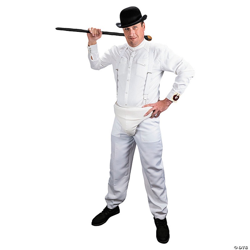 Adults A Clockwork Orange Droogs Costume - One Size