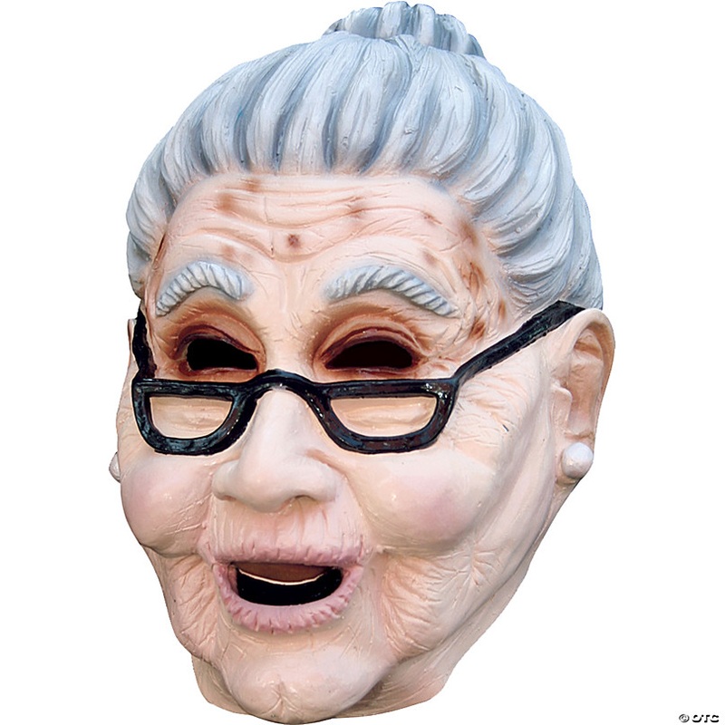 Adults Grandma Latex Mask