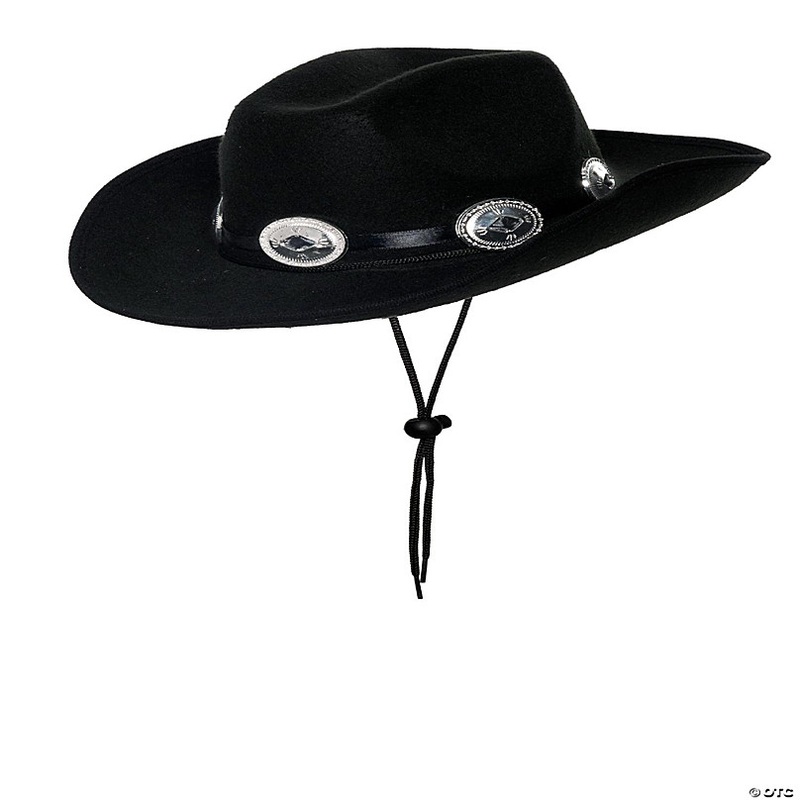 Conch Cowboy Hat Adult Costume Accessory