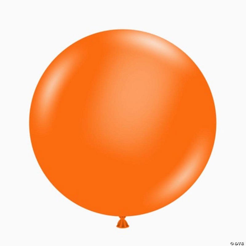 Edge Collections - 5 - Orange - Standard Balloons