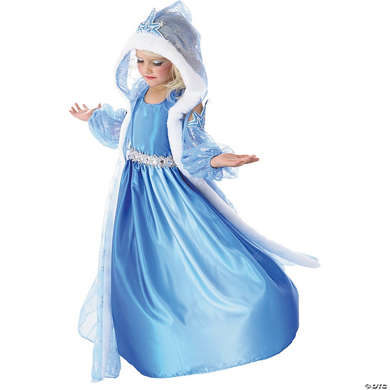Girls Icelyn Winter Princess Costume - Small