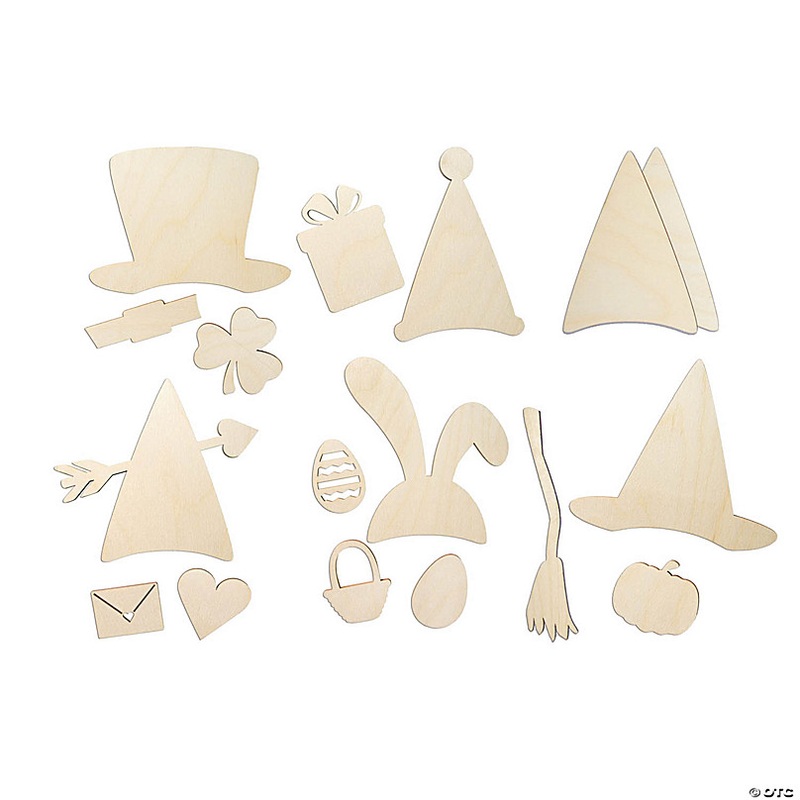 Leisure Arts Wood Gnome Kit - Celebrate The Holidays, Girl Gnome