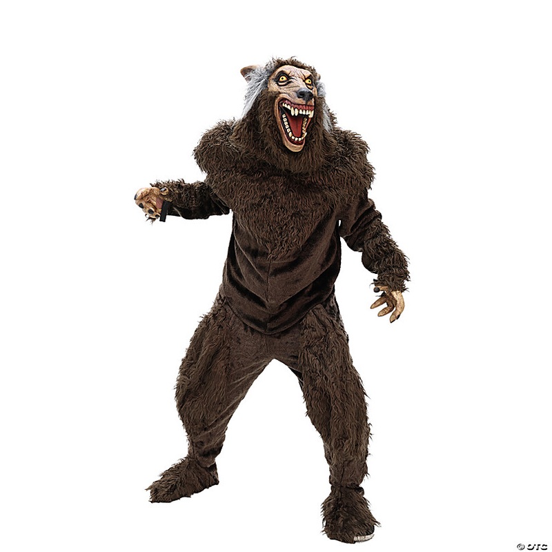 Men's Deluxe Werewolf Costume - One Size