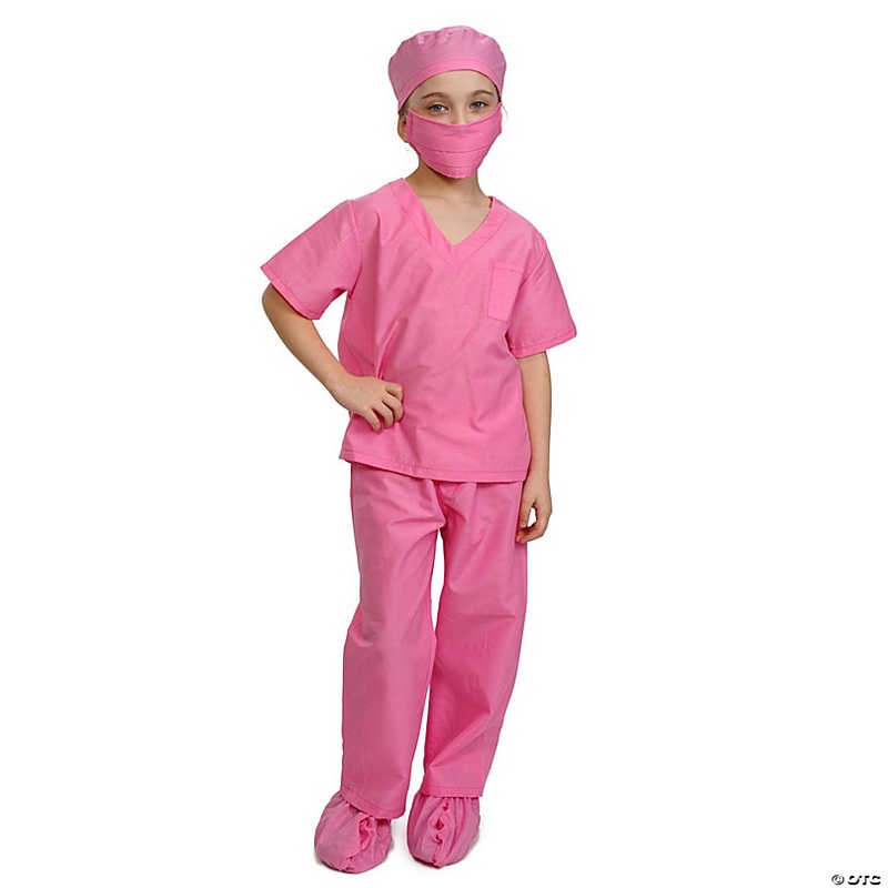 Nurse Costume Pink - Kids L